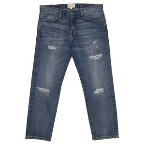 Current/Elliott Cropped Boyfriend Jean Size 27